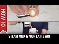 How To: Beginner's Guide to Steam Milk and Pour Latte Art