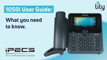 iPECS 1050i Handset User Guide