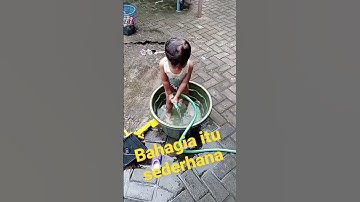 Bocil Mandi di Bak.. Tak ada hujan, Air PDAM pun Jadi
