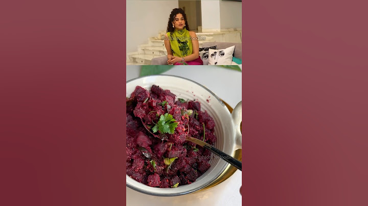 Khushi Kapoor’s Favourite #beetroot   Sabji Recipe.  #recipe #shorts #weightloss