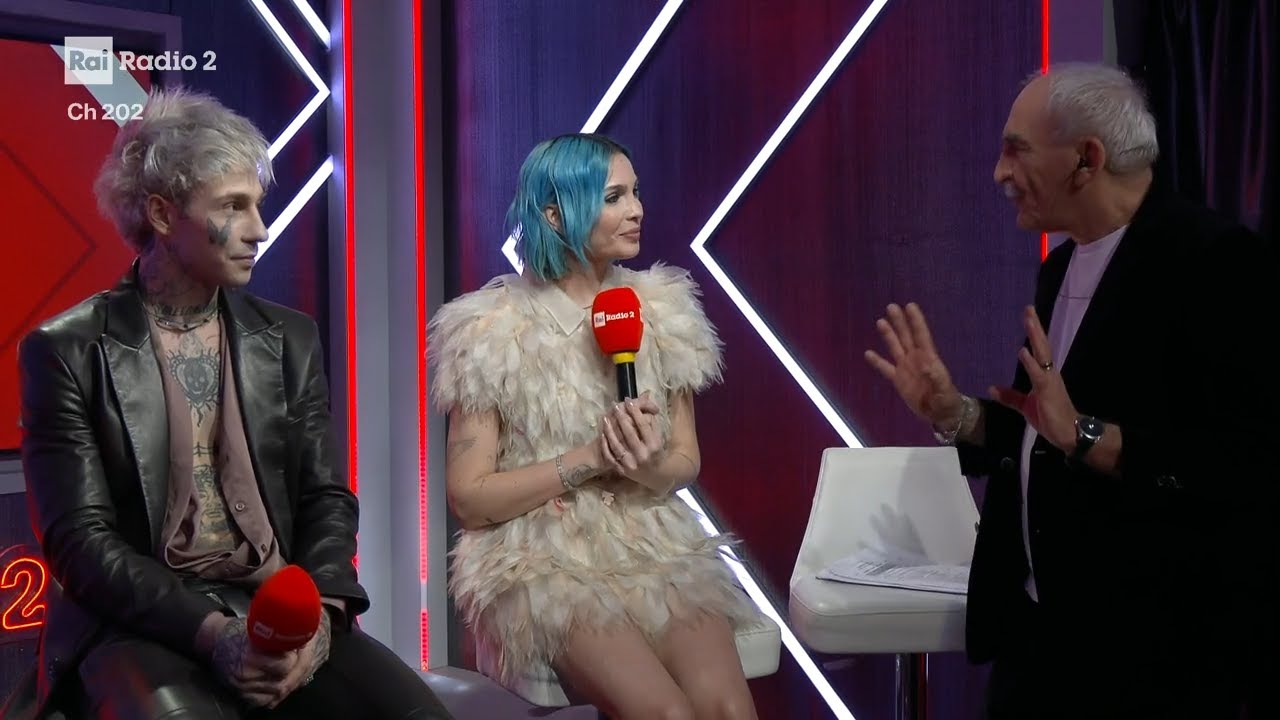 Intervista a Rose Villain e Chiello (Serata Cover) - Radio 2 a Sanremo