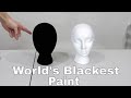 The New World's Blackest Paint (Black 3.0) vs the Brightest Flashlight!