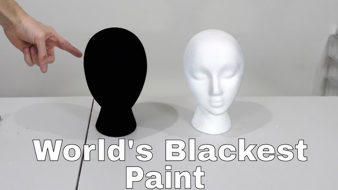 Apple painted with Musou Black - A paint that absorbs 99.4% of visible  light : r/interestingasfuck