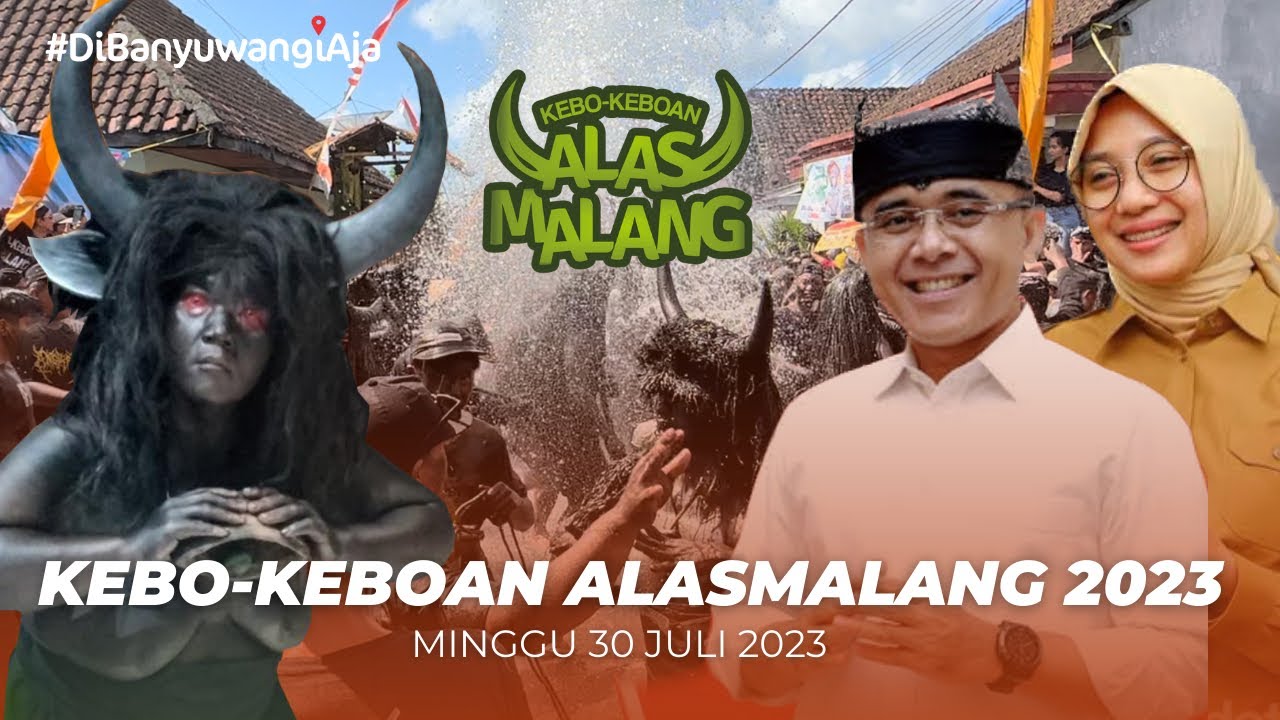 Full Akbar... Kebo Keboan Alasmalang Singojuruh - Banyuwangi Festival 2023