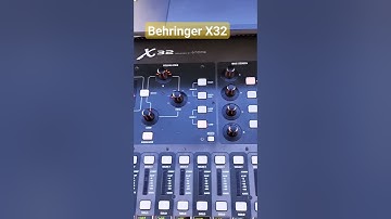 #Shorts :Audio Mixer Behringer X32.#audio #behringer #audiomixer #soundman
