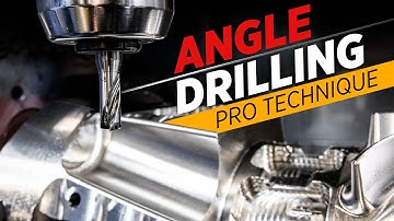 Drilling Stainless Steel at an Angle with No Deflection | Doosan SMX3100 Mill / Turn | Mastercam