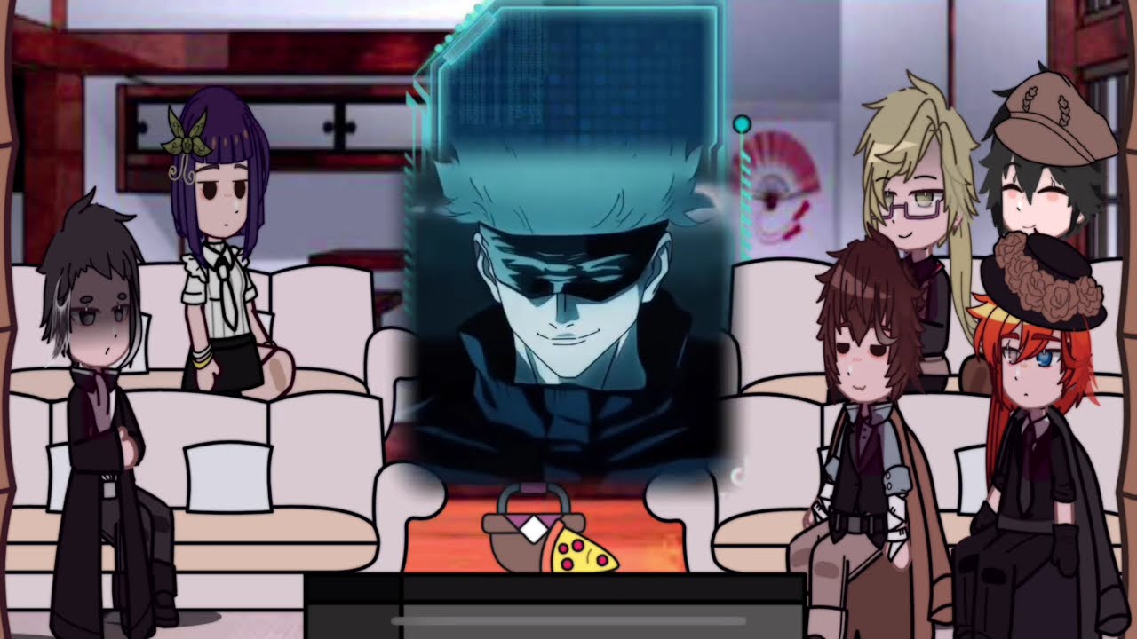 Bungou stray dogs react to Atsushi as Gojo ||part one||