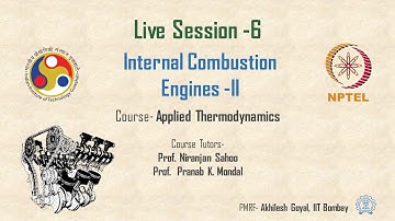 NPTEL ME120 Applied Thermodynamics PMRF Session 6 | Assignment 6