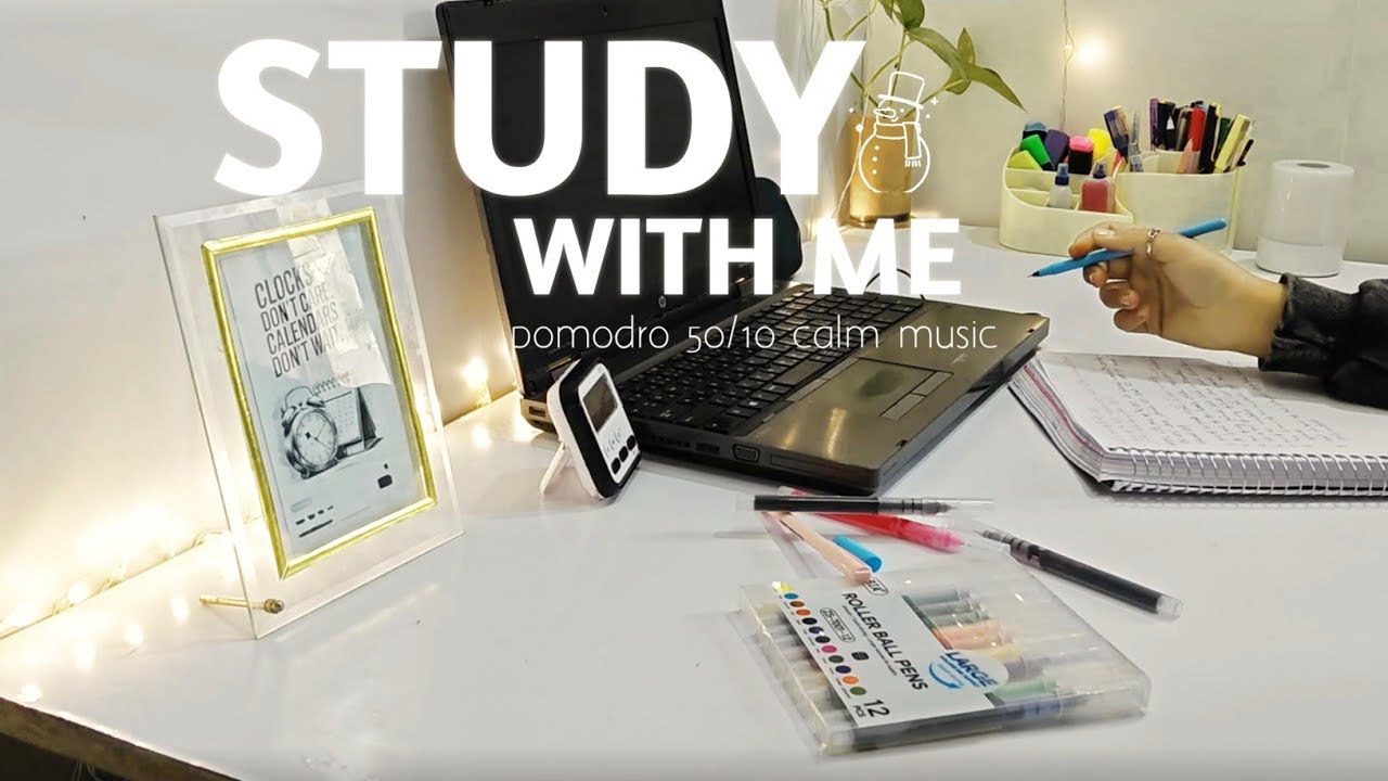 STUDY WITH ME 1– HOUR DEEP FOCUS STUDY SESSION