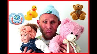 ПАПА ИГРАЕТ В КУКЛЫ! Должен был РОДИТСЯ ДЕВОЧКОЙ!For kids children ПАПА ИГРАЕТ В КУКЛЫ! Должен был РОДИТСЯ ДЕВОЧКОЙ!For kids children