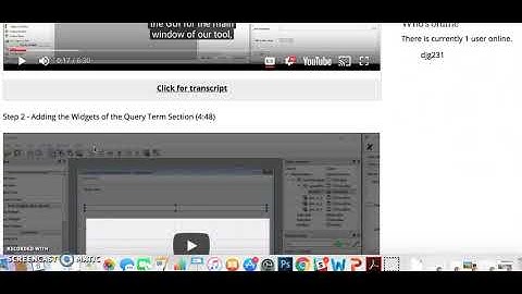 Screencast Demo