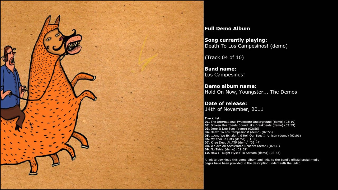 Los Campesinos! - Hold On Now, Youngster... The Demos (Full Demo Album)