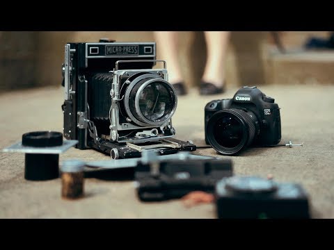 Large Format Is Still Completely Unrivaled: Canon 5DSR Versus 4x5 Large Format Film #filmvsdigital