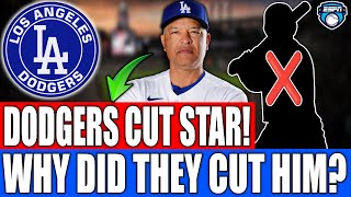 🚨 MLB BOMBSHELL! DODGERS CUT STAR PLAYER — FANS STUNNED BY SHOCK ROSTER MOVE! 🔥