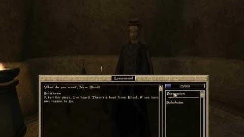 Lets Interactively Play Morrowind Part 61: Becoming a Vampire (part 3 of 3)