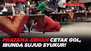 Pratama Arhan Berhasil Cetak Gol Penyeimbang, Ibunda Sujud Syukur #iNewsPagi 26/12 screenshot 5