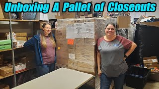 Unboxing a pallet with Sesame Street - Bible Items - Electronics and more!