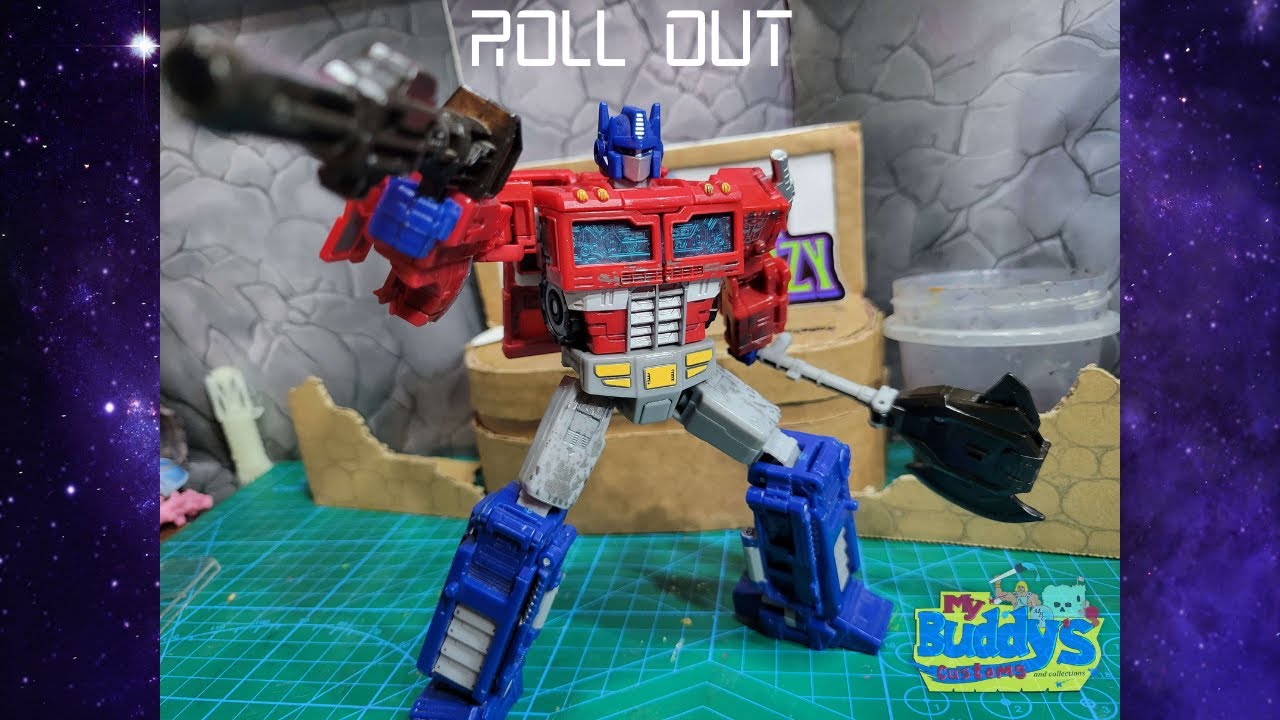 Transformers Roll Out: A short stop motion video