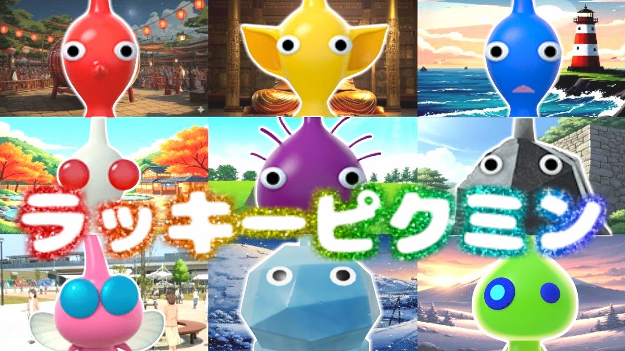 みればハッピー!? ピクミンとラッキースポットめぐりの旅【ピクミン4】【PIKMIN4】