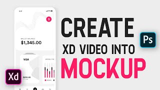 How to create video file into mockup #Adobexd