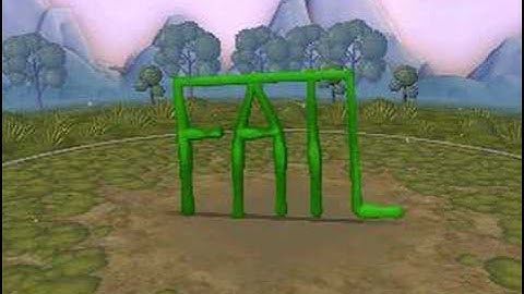 Spore Creature Creator Epic Fail