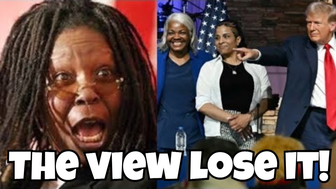 Trump's Black Church Visit Makes Women of the View LOSE It!!!