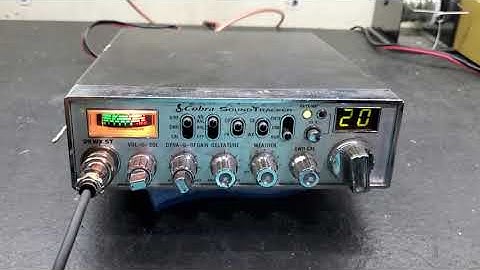 Cobra 29 sound tracker up for sale