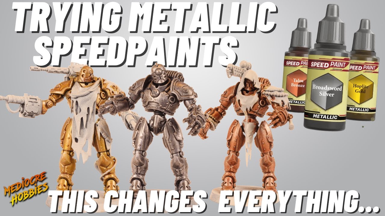 Metallic Colours by The Army Painter - First Impressions 