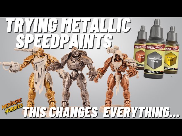 The Ecstasy of Gold — Army Painter Speedpaint Metallics 2.0 Review —  GAMINGTREND