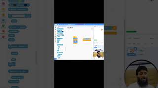 coding for return back a sprite when touches the other sprite in scratch | return back of sprite