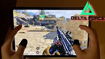 DELTA FORCE MOBILE HANDCAM GAMEPLAY XIAOMI PAD 6