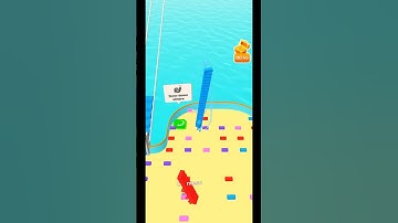 Bridge Race Gameplay Mobile Game #shorts #bridgerace