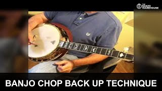 Banjo Chop Back Up Technique | Hand Position & Buzzing Tips | Banjo Camp