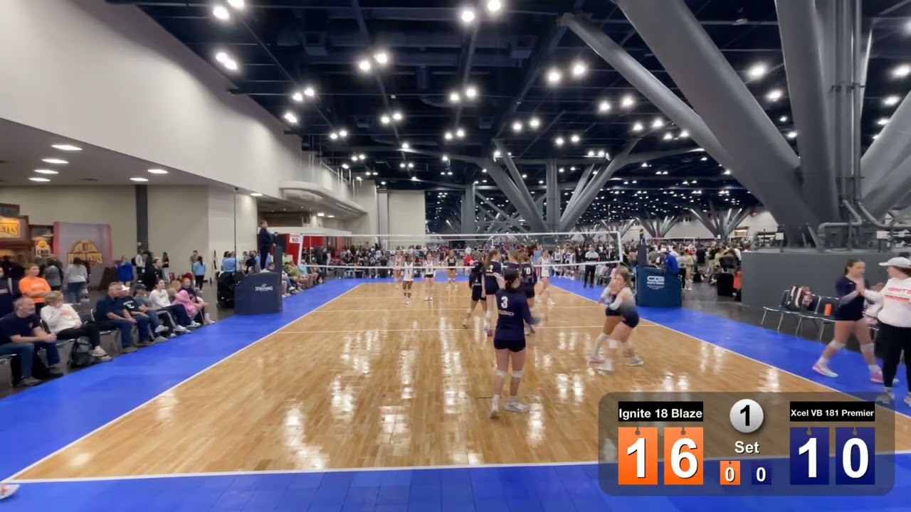 Ignite 18 Blaze vs XCel VB 181 Premier set 1 ~ 3/8/2026