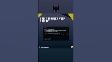 Javascript, Check Browser Webp Support #javascript