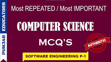 25 Most Important Computer MCQS for All Govt Exams | PPSC | FPSC | CSS | Software Engineering P-1