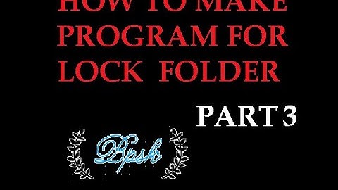 HOW TO MAKE PROGRAM FOR LOCK FOLDER | MAKE MODERN APP | C# / VB.NET | #3