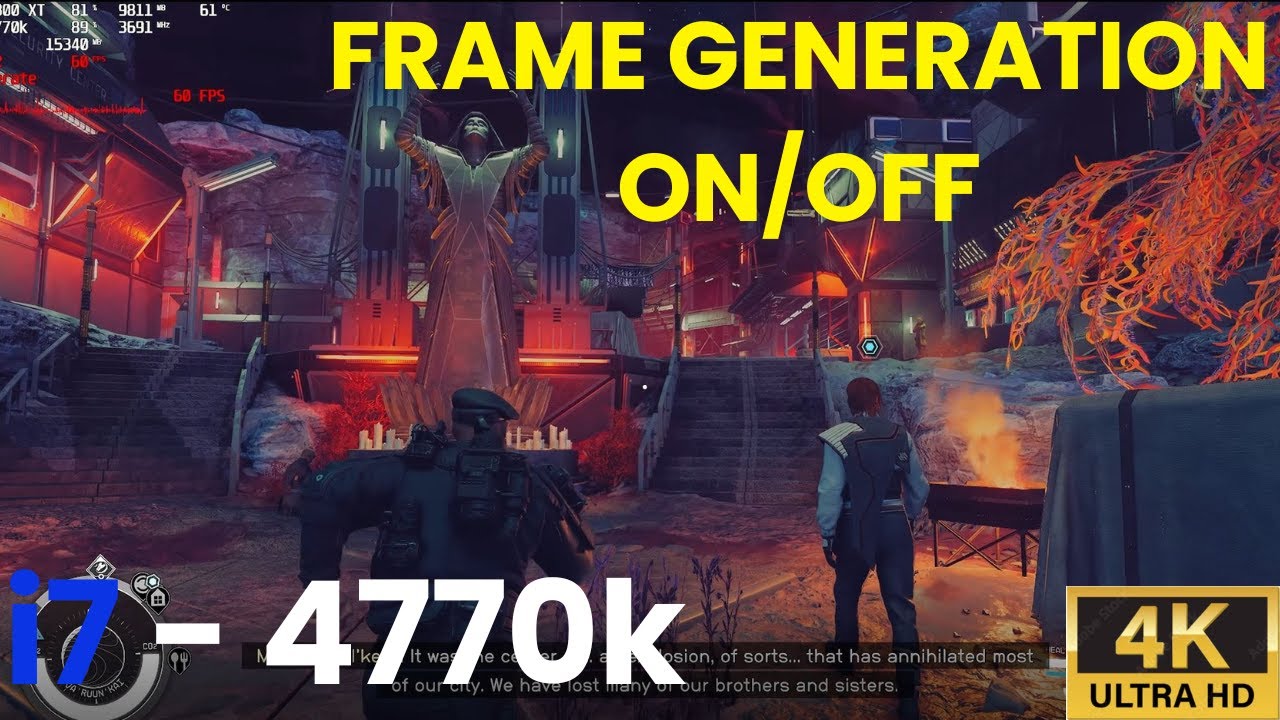 4K Ultra with Core i7 4770? Best Settings for Starfield Shattered Space with old CPU | 2nd Mission.