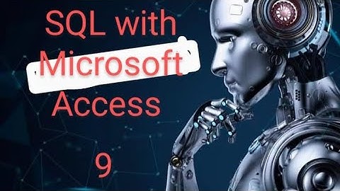 SQL with Microsoft Access 2019 lesson 9 - Functions and arithmetic operators in SQL