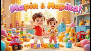 Mapin Mapika - Playing With Toys Fun Animated Kids Song 3D Pixar-Level Animation