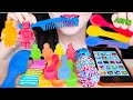 ASMR EDIBLE SPOON NIK-L-NIP, LEGO WAX BOTTLE, EDIBLE HAIR COMB, EDIBLE iPHONE 레고 닉클립, 먹는 아이폰, 숟가락 먹방