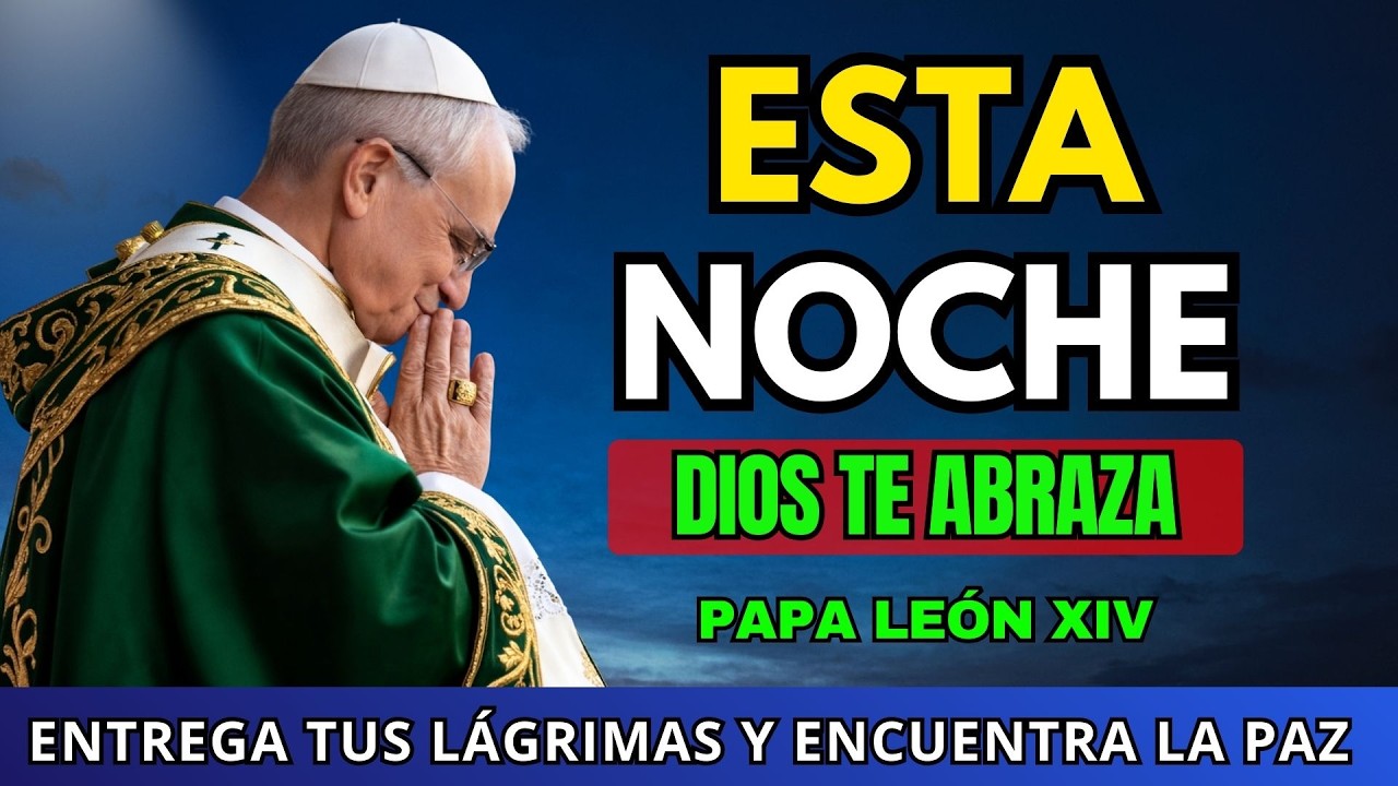 🌙 ORACIÓN PODEROSA de la NOCHE   |  Para Sentir CONSUELO y ESPERANZA EN DIOS 🙏