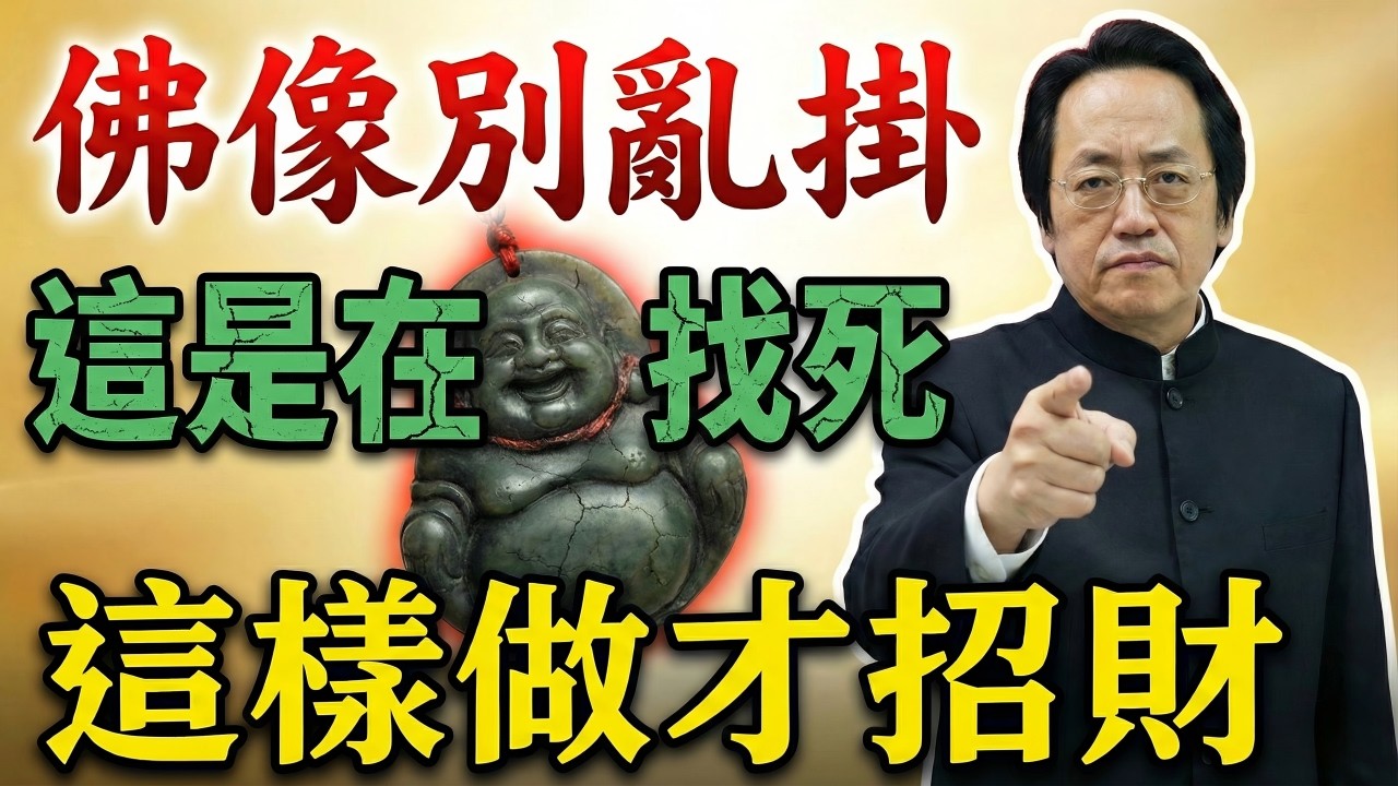 倪海廈：脖子上的「佛像」別亂掛！這一點沒注意，不是保平安，而是在對神明大不敬！#倪海廈 #倪海厦 #風水 #玉佩 #斷捨離 #易经 #佛