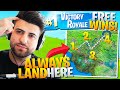 Why YOU Should ALWAYS Land HERE For FREE Wins in Chapter 2! (Fortnite Educational Commentary)