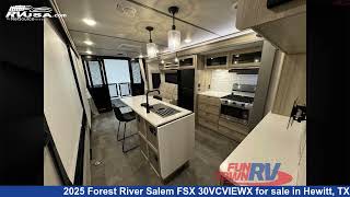 Phenomenal 2025 Forest River Salem FSX Toy Hauler RV For Sale in Hewitt TX RVUSA com