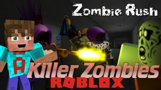 Roblox Zombie Rush How To Play Roblox Zombie Rush Roblox - roblox zombie rush rainbow rhythm revolvers