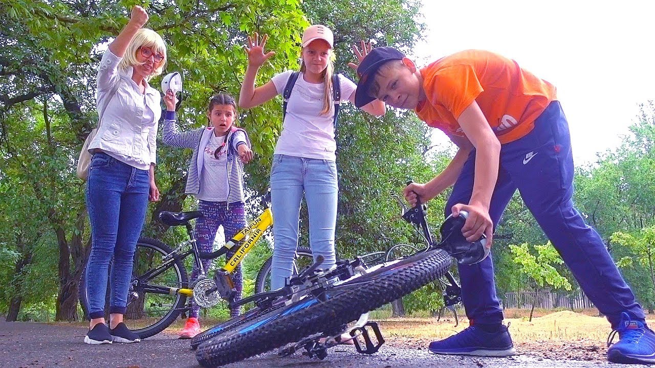 даша кошкина ПОДПИСЧИК УГНАЛ ВЕЛОСИПЕД!! Вот Это Поворот - YouTube