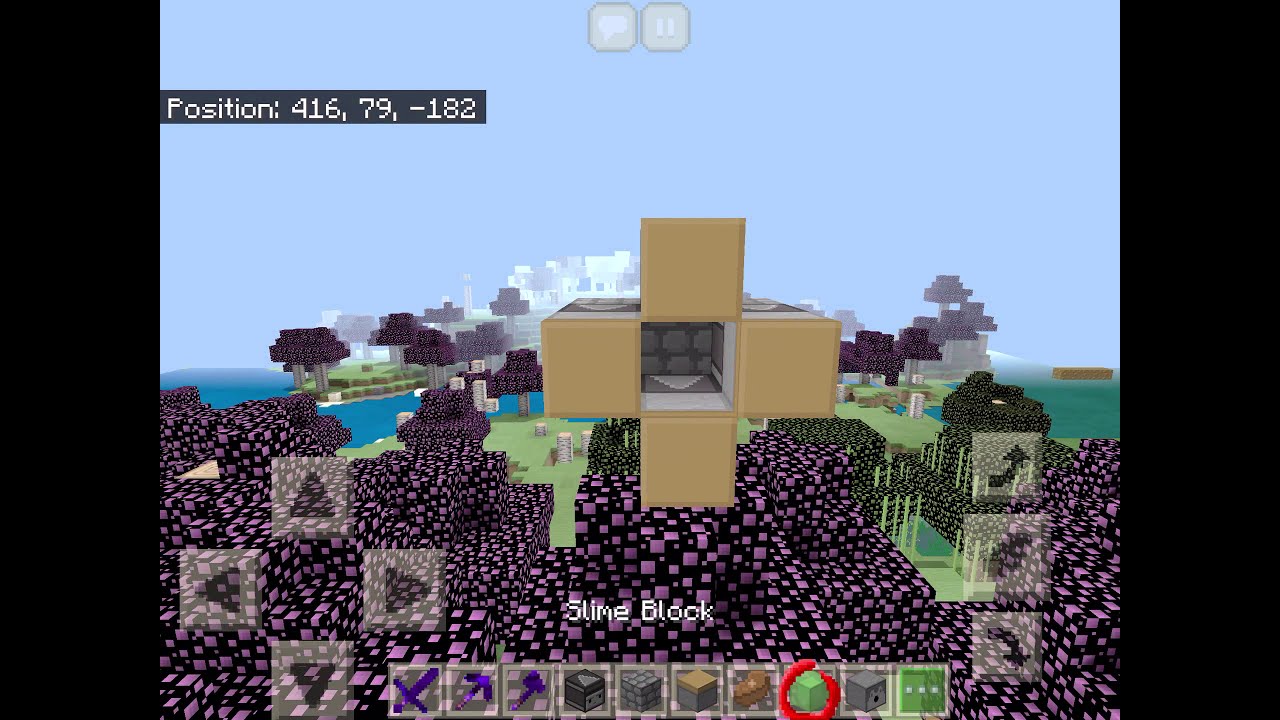 how-to-make-simple-working-airplane-in-minecraft-youtube