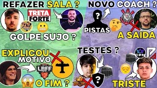 KIED SAIU O MOTIVO ! GUIZIN TRISTE ! WEED vs ZELICA TRET4 ! DELO EXPLICA SAÍDA ! LEOZIN em TESTE ?