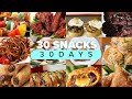 30 snacks for 30 days